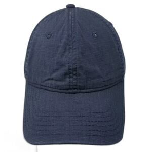 OC Headwear Blue Blank Baseball Cap Hat OS Slideback Adjustable Plain Solid